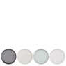 Le Creuset - Stoneware Coupe Set of 4 Side Plates Le Creuset - Stoneware Coupe Set of 4 Side Plates