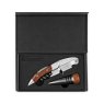 Le Creuset - Wine Accessories GS-190 Waiters Corkscrew and Stopper Gift Set Wood Le Creuset - Wine Accessories GS-190 Waiters Corkscrew and Stopper Gift Set Wood