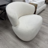 Aspire - Swivel Chair in Ivory Fabric Aspire - Swivel Chair in Ivory Fabric