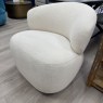 Aspire - Swivel Chair in Ivory Fabric Aspire - Swivel Chair in Ivory Fabric