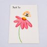 Perla Rose Crafts - Thank You - Flower & Bee Perla Rose Crafts - Thank You - Flower & Bee