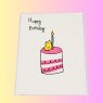 Perla Rose Crafts - Happy Birthday - Cake & Mouse Perla Rose Crafts - Happy Birthday - Cake & Mouse