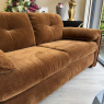 Breeze - 2 Seater Rust Fabric Sofa Breeze - 2 Seater Rust Fabric Sofa