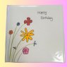 Perla Rose Crafts - Happy Birthday - Colourful Flowers Perla Rose Crafts - Happy Birthday - Colourful Flowers