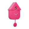 Wall Clock Modern Cuckoo - Bright Pink Wall Clock Modern Cuckoo - Bright Pink