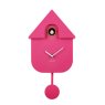 Wall Clock Modern Cuckoo - Bright Pink Wall Clock Modern Cuckoo - Bright Pink