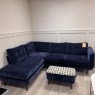 Orla Kiely - Linden LHF Navy Cornersofa Orla Kiely - Linden LHF Navy Cornersofa