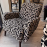 Orla Kiely - Pettigo Accent Chair - Monochrome Fabric Orla Kiely - Pettigo Accent Chair - Monochrome Fabric