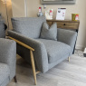 Ercol - Forli Armchair in Grey Fabric Ercol - Forli Armchair in Grey Fabric