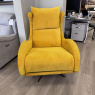 Fama - XL Lenny - Power Swivel Chair in Yellow Fama - XL Lenny - Power Swivel Chair in Yellow