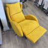 Fama - XL Lenny - Power Swivel Chair in Yellow Fama - XL Lenny - Power Swivel Chair in Yellow