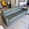 Stressless - Fiona - Leather 3 Seater in Thyme Green Stressless - Fiona - Leather 3 Seater in Thyme Green