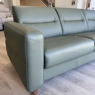 Stressless - Fiona - Leather 3 Seater in Thyme Green Stressless - Fiona - Leather 3 Seater in Thyme Green