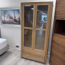 Explore Oak - Glass Display Cabinet Explore Oak - Glass Display Cabinet