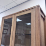 Explore Oak - Glass Display Cabinet Explore Oak - Glass Display Cabinet
