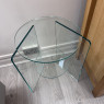 Natuzzi Editions - Pepe Clear Glass Side Table Natuzzi Editions - Pepe Clear Glass Side Table