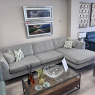 Roxanne - XL Chaise Sofa in Dusk Marble Roxanne - XL Chaise Sofa in Dusk Marble