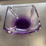 Galway Crystal - Purple Fruit Bowl Galway Crystal - Purple Fruit Bowl