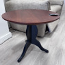 Round Dark Wood Side Table Round Dark Wood Side Table