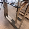 Smoke Glass & Chrome Side Table Smoke Glass & Chrome Side Table