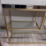 Pippa Mirrored and Gold Console Pippa Mirrored and Gold Console