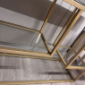 Pippa Mirrored and Gold Console Pippa Mirrored and Gold Console