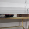 Pippa Mirrored and Gold Console Pippa Mirrored and Gold Console
