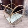 Glamour Brass - Drinks Trolley Glamour Brass - Drinks Trolley