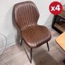 Set of 4 Frisco - Dining Tan Chair Set of 4 Frisco - Dining Tan Chair
