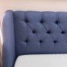 Louis Blue Fabric - Kingsize Bed Frame Louis Blue Fabric - Kingsize Bed Frame