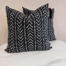 Cushion Bundle - Set of 2 - Black Chevron Cushion Bundle - Set of 2 - Black Chevron