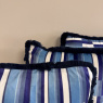 Cushion Bundle - Set of 3 - Denim Blocks with Fringe Cushion Bundle - Set of 3 - Denim Blocks with Fringe