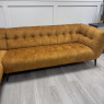Skyscraper - Fabric LHF Corner Sofa - Misty Gold Velvet Skyscraper - Fabric LHF Corner Sofa - Misty Gold Velvet