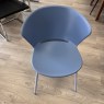 Set of 4 - Calligaris - Bahia Chairs in Sky Blue Set of 4 - Calligaris - Bahia Chairs in Sky Blue