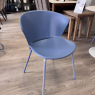 Set of 4 - Calligaris - Bahia Chairs in Sky Blue Set of 4 - Calligaris - Bahia Chairs in Sky Blue