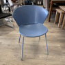 Set of 4 - Calligaris - Bahia Chairs in Sky Blue Set of 4 - Calligaris - Bahia Chairs in Sky Blue