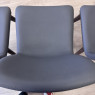 Set of 3 Calligaris - Annie Chairs in Grey Scuba/Smoke Legs Set of 3 Calligaris - Annie Chairs in Grey Scuba/Smoke Legs