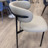 Set of 6 - Amalfi Dining Chairs in Grey/Taupe Set of 6 - Amalfi Dining Chairs in Grey/Taupe
