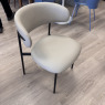 Set of 6 - Amalfi Dining Chairs in Grey/Taupe Set of 6 - Amalfi Dining Chairs in Grey/Taupe