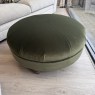 A&J Biba Moss Round Footstool A&J Biba Moss Round Footstool