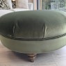 A&J Biba Moss Round Footstool A&J Biba Moss Round Footstool