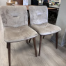 Set of 2 Annie Dining Chair - Velvet/P12 Smoke Legs Set of 2 Annie Dining Chair - Velvet/P12 Smoke Legs