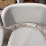 Calligaris - Set of 2 Claire M Chairs in Taupe Leather Calligaris - Set of 2 Claire M Chairs in Taupe Leather