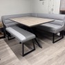 Laura Corner Dining Bench Set - Left hand facing Laura Corner Dining Bench Set - Left hand facing