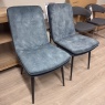 Set of 2 - Jimmy Dining Chairs - Teal Set of 2 - Jimmy Dining Chairs - Teal