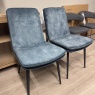 Set of 2 - Jimmy Dining Chairs - Teal Set of 2 - Jimmy Dining Chairs - Teal