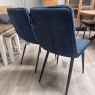 Set of 2 - Jimmy Dining Chairs - Teal Set of 2 - Jimmy Dining Chairs - Teal