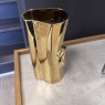 Natuzzi Editions - Vase Log Gold Natuzzi Editions - Vase Log Gold
