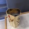 Natuzzi Editions - Vase Log Gold Natuzzi Editions - Vase Log Gold