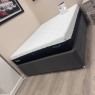 Kingsize Silentnight - Divan Base - 2 Drawers - Grey Fabric Kingsize Silentnight - Divan Base - 2 Drawers - Grey Fabric
